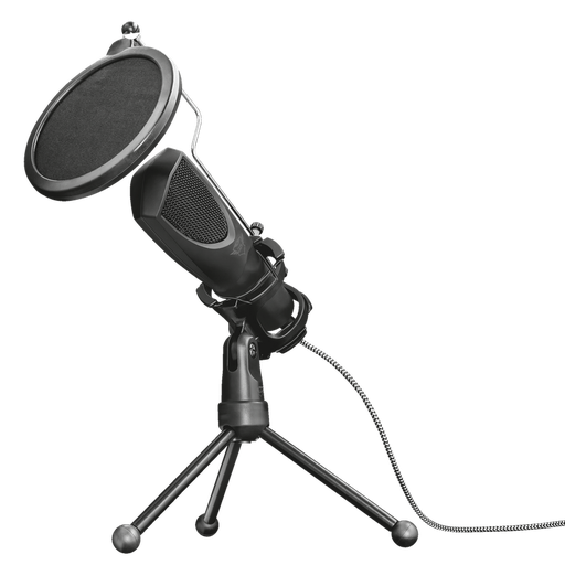 MICROFONO TRUST GXT 232 MANTIS PARA STREMING USB CON TRIPODE USB                                          