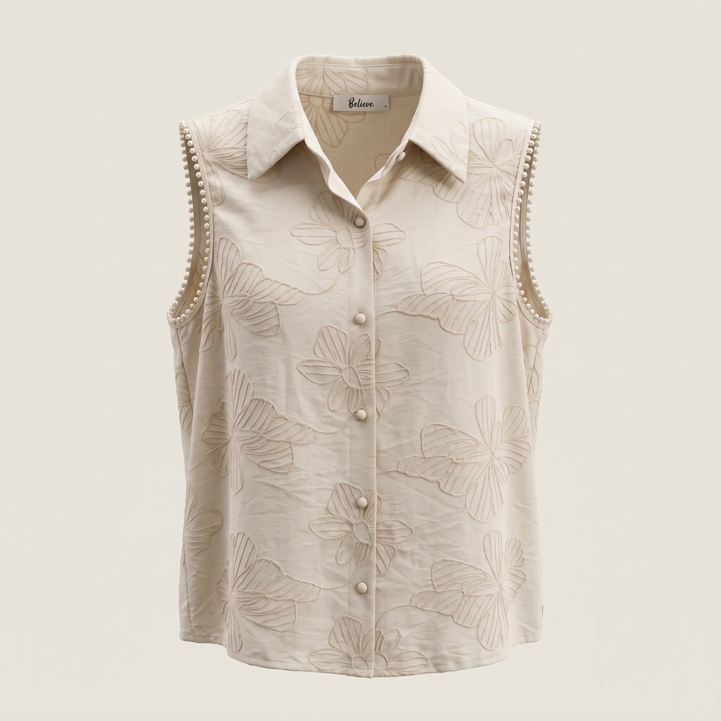 blusa sin mangas 