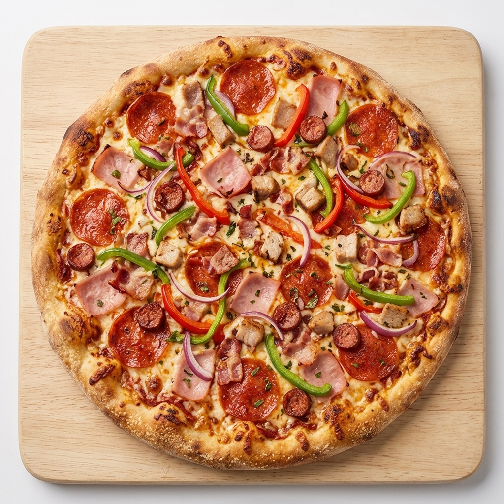 1 Pizza mediana bestia