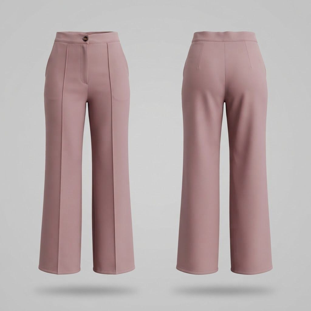 Pantalón clásico con bolsillos 