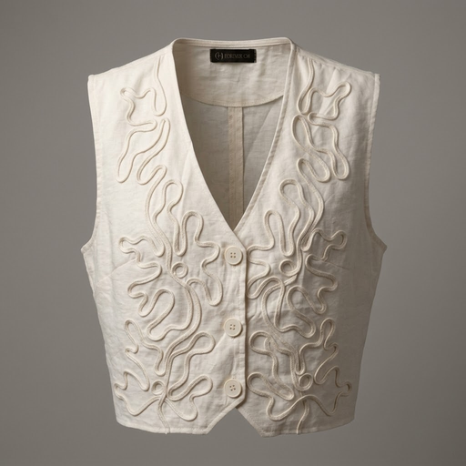 Chaleco con relieve 
